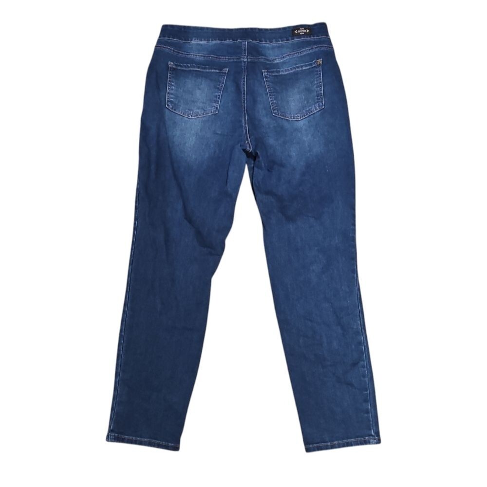 Nanette Lepore Women's belle high rise skinny jeans Size 14 plus casual pull on - Picture 3 of 8